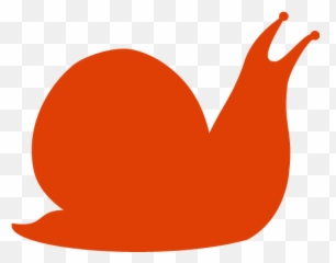 Soylent Red Snail Icon - Snail Silhoutte Transparent Emoji,Snail Emoticon