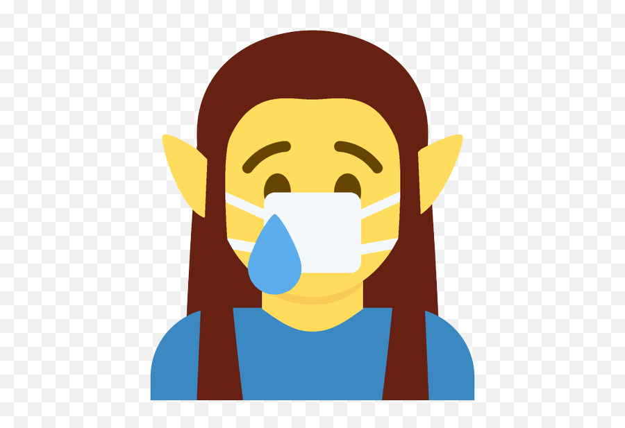 Emoji Face Mashup Bot On Twitter Elf Crying Face - Human Skin Color,Cry Face Emoji Png