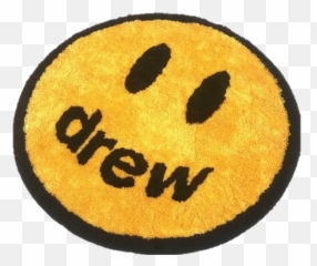 DREW HOUSE SMILEY RUG - Circle Emoji