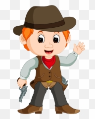 Cowboy Clipart - Imagenes De Un Vaquero Animado Emoji,Sad Cowboy Emoji
