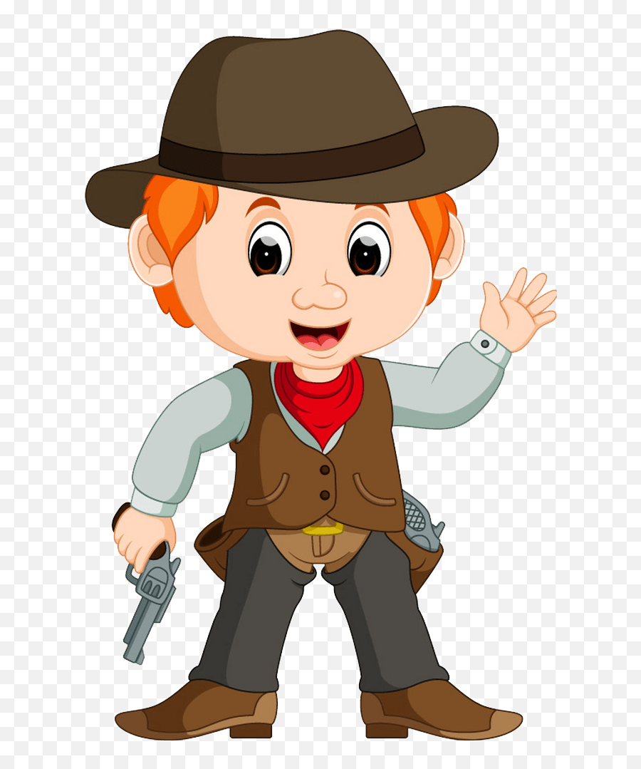 Cowboy Clipart - Imagenes De Un Vaquero Animado Emoji,Sad Cowboy Emoji