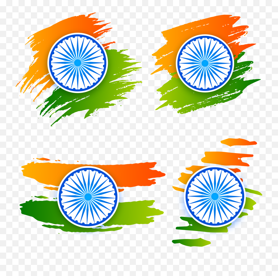 Indian Tricolor Independence Day Flag - Colorpngfile Free Decorative Emoji,India Flag Emoji