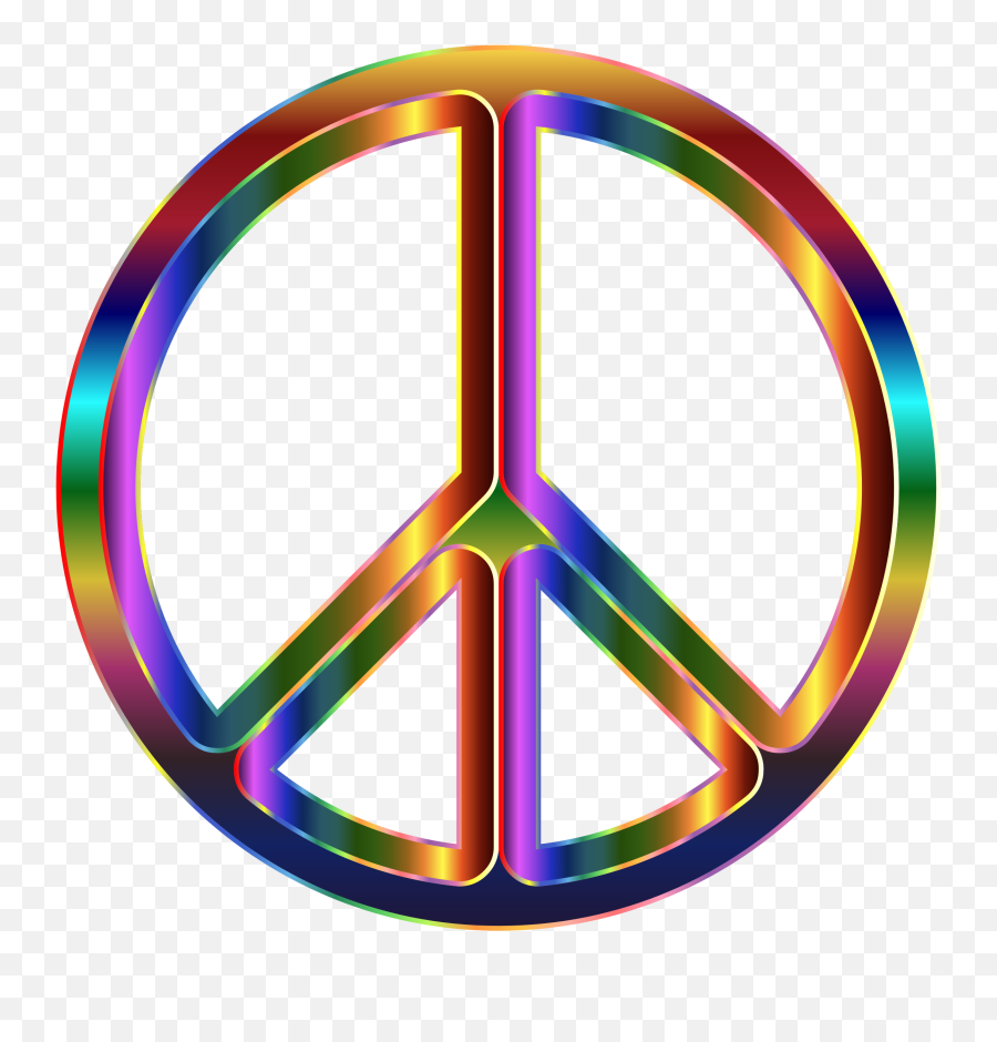 Peace Sign Emoji Png - Peace Symbol Hd,Peace Emoji Png