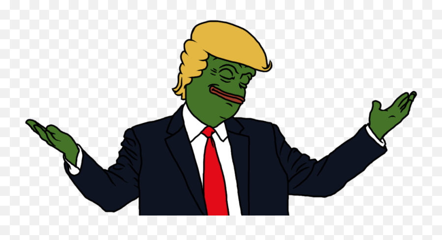 Pepe Donald Trump Png - Clip Art Library Holocaust Clipart Emoji,Trump Emoticons