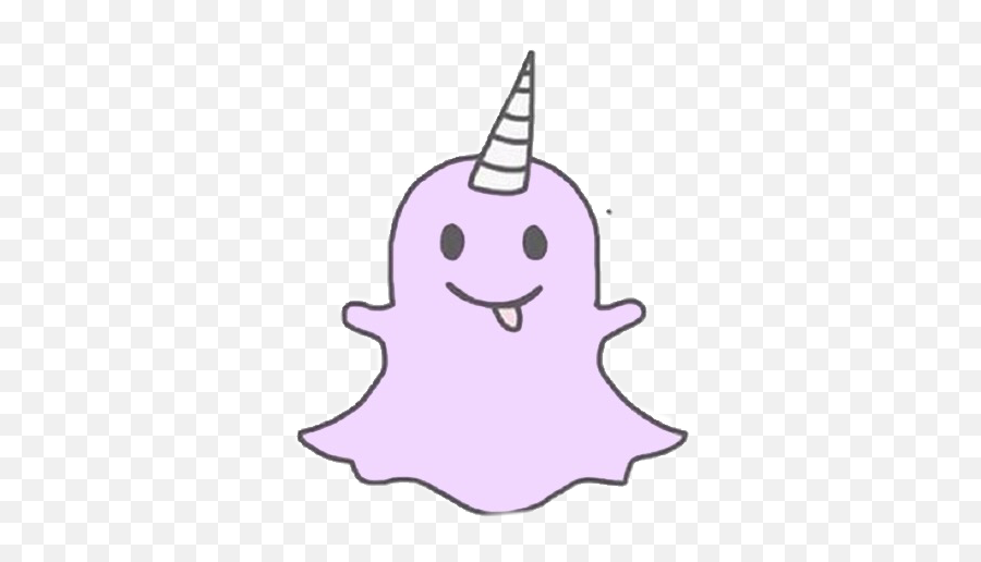 Snapchat Ghost Emoji Freetoedit - Unicorn Icon Png Snapchat,Ghost Emoji