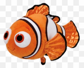 Ty Beanie Babies Finding Dory Nemo - Ty Nemo Plush Emoji,Dory Fish Emoji