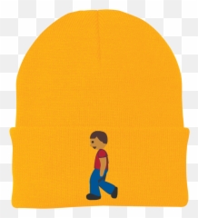 Man Walking Emoji Cp90 Port Authority Knit Cap - Beanie
