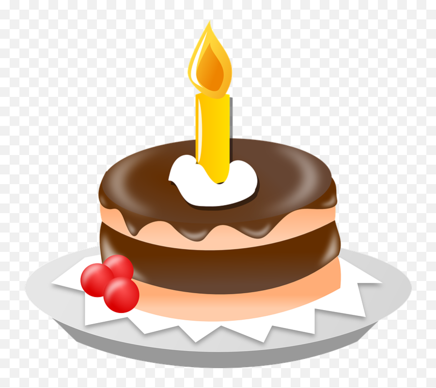Free Cake Birthday Vectors - Birthday Cake Clip Art Emoji,Chocolate Pudding Emoji