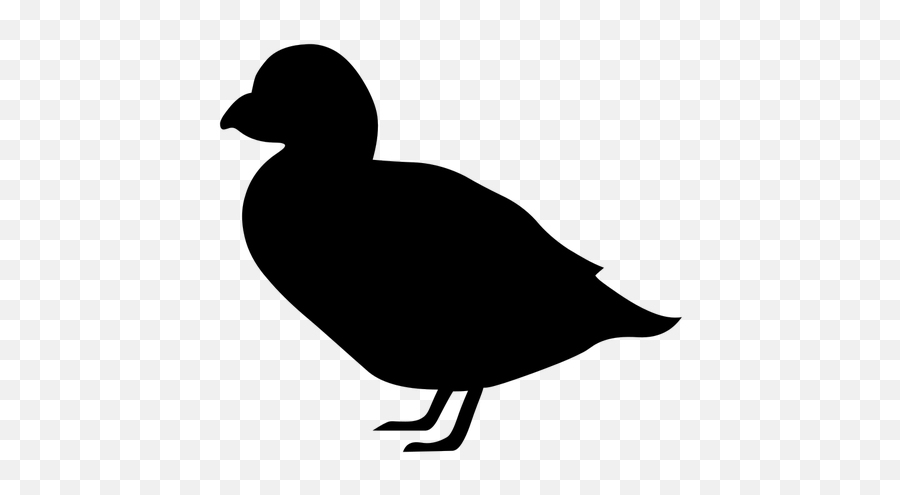 Puffin - Silhouette Emoji,Duck Emoji For Iphone