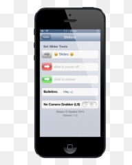 Customize Ios Lock Screen Sliders - Type A Professional Text Message Emoji