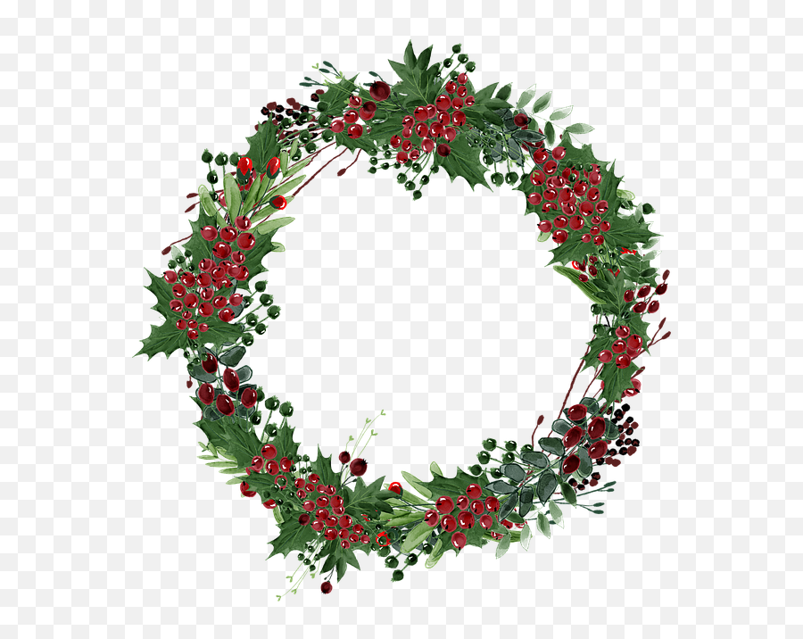 Christmas Wreath Holiday - Png Emoji,Christmas Wreath Emoji