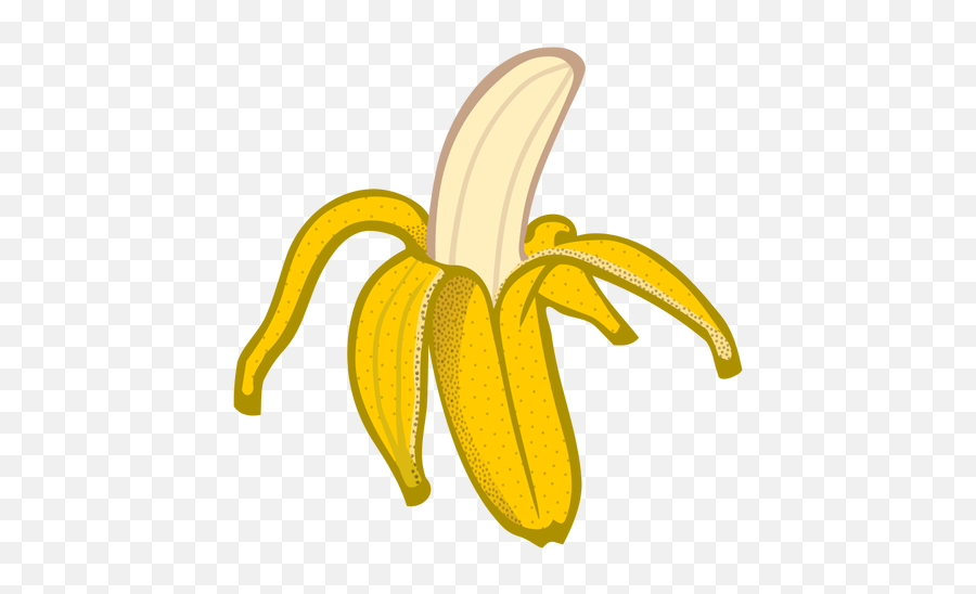 Peeled Banana - Peeled Banana Clipart Emoji,Peach Emoticon
