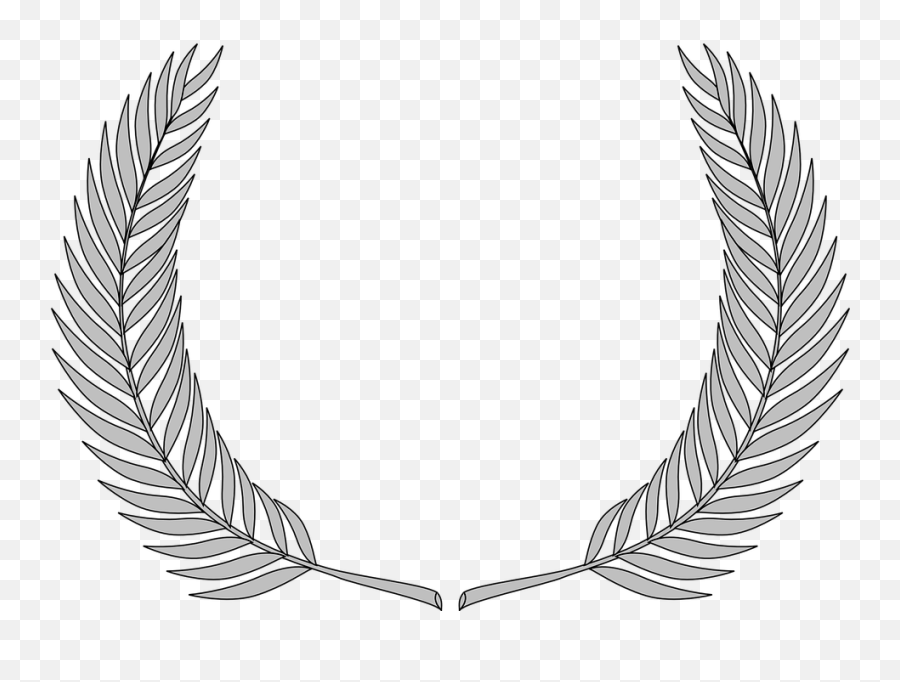 Wreath Olive Branch Accolade - Black And White Olive Branch Emoji,Olive Branch Emoji