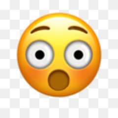 Emoji Suprised Cantbelieveit Wow Shook - Iphone Emoji Scared,Suprised Emoji