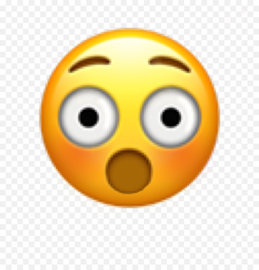 Emoji Suprised Cantbelieveit Wow Shook - Iphone Emoji Scared,Suprised Emoji