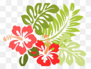 Emoji Free Clip Art Stock Illustrations - Flower With Vines Clipart,Hibiscus Emoji