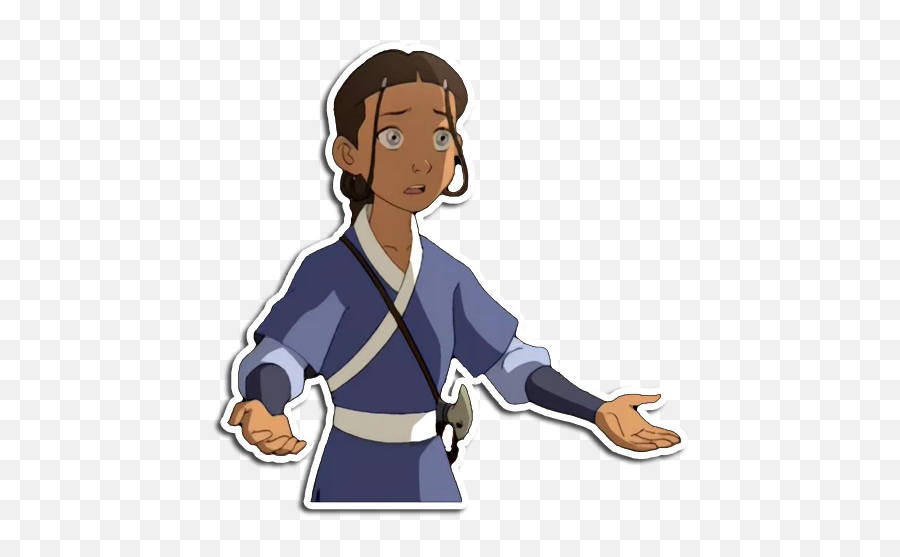 The Legend Of Aang Stickers For Telegram - Cartoon Emoji,Karate Emoji