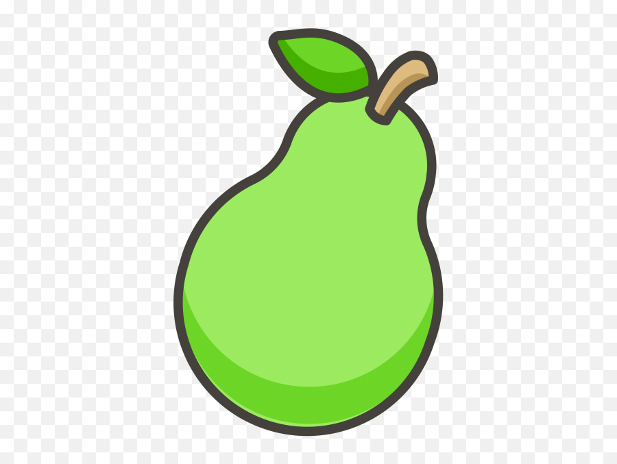 Fruit Icon Png - Pear Emoji Icon 1667144 Vippng Clip Art,Emoji Fruit