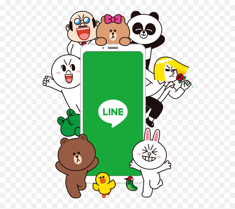 Asia Tech 101 Line Basics - Admerasia Multicultural Personajes De Line Friends Emoji,Asian Emojis