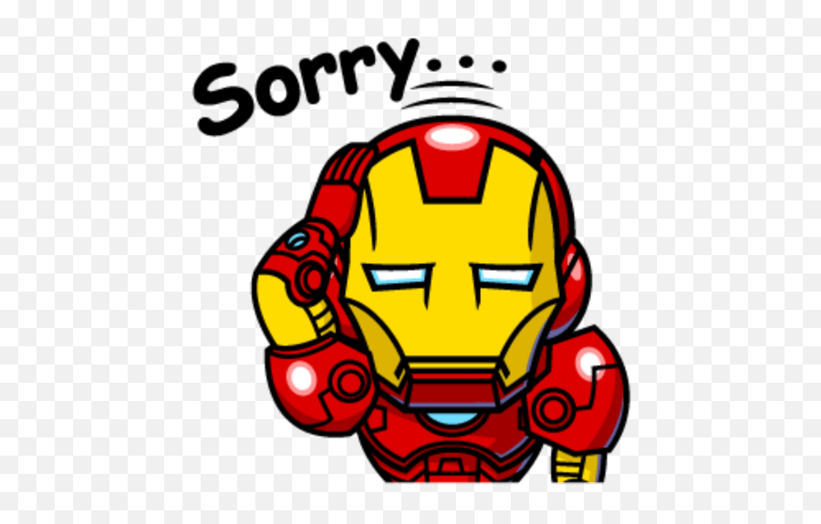 Avengers - Sticker Line Iron Man Emoji,Iron Man Emoji