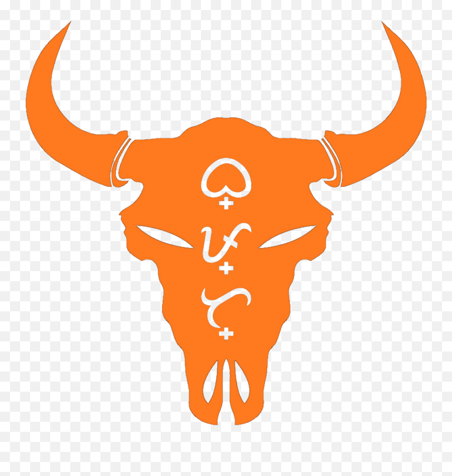 Longhorn Clipart Tribal Longhorn - Language Emoji,Texas Longhorn Emoji