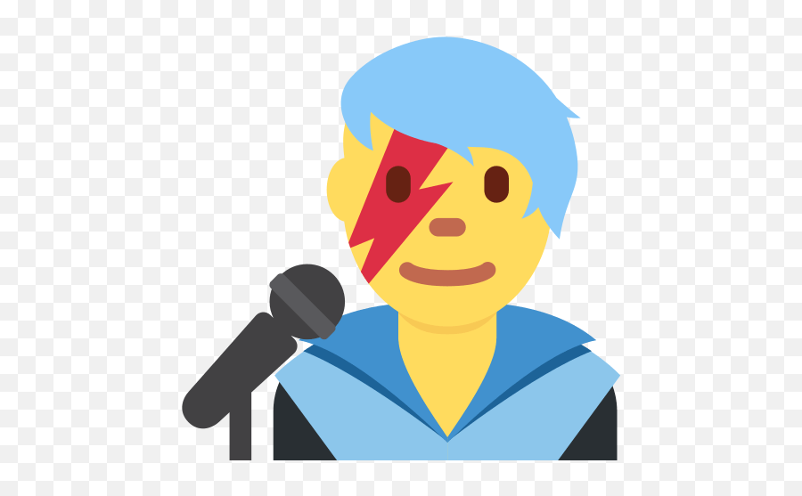 Man Singer Emoji Meaning With Pictures - Emoji Cantante,Singing Emoji