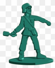 Toy Soldier Vector Image - Toy Soldier Clipart Emoji,Gun Star Emoji