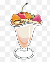 Free Clip Art Ice Cream Sundae Clipart - Ice Cream Sundae Clip Art Emoji,Ice Cream Sundae Emoji