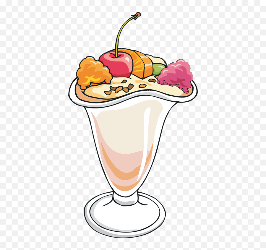 Free Clip Art Ice Cream Sundae Clipart - Ice Cream Sundae Clip Art Emoji,Ice Cream Sundae Emoji