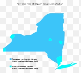 New York Map Of Köppen Climate - Koppen Climate Classification New York Emoji,New Jersey Emoji