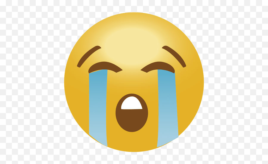 Cry Emoji Emoticon - Cry Emoticon Png,Crying Emoji