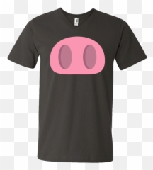 Pig Nose Emoji Mens V