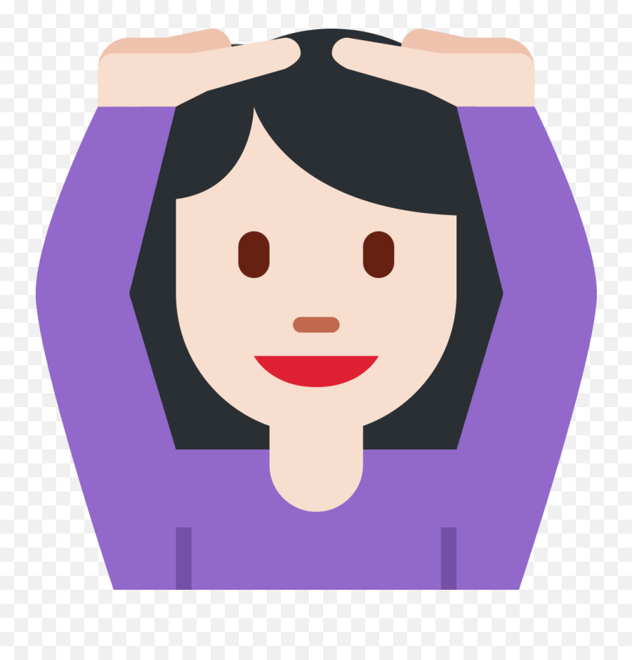Twemoji2 1f646 - Human Skin Color Emoji,A Ok Emoji