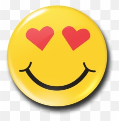 Extremely Happy Emoticon With Heart - Smiley Emoji