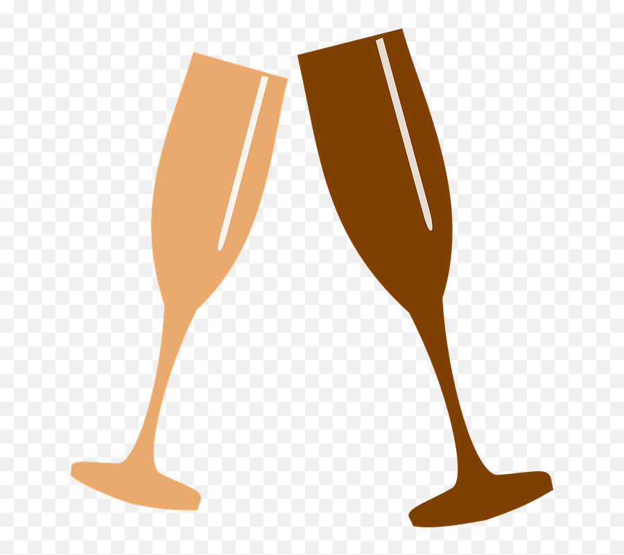 Free Champagne Wine Vectors - Cocktail Hour Clipart Black And White Emoji,Find The Emoji Wedding
