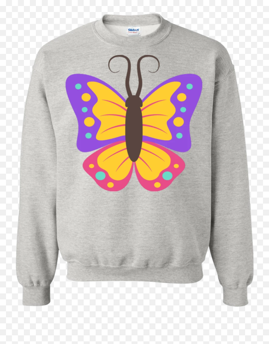 Beautiful Butterfly Emoji Sweatshirt - Tesla Ugly Christmas Sweater,Free Butterfly Emoji