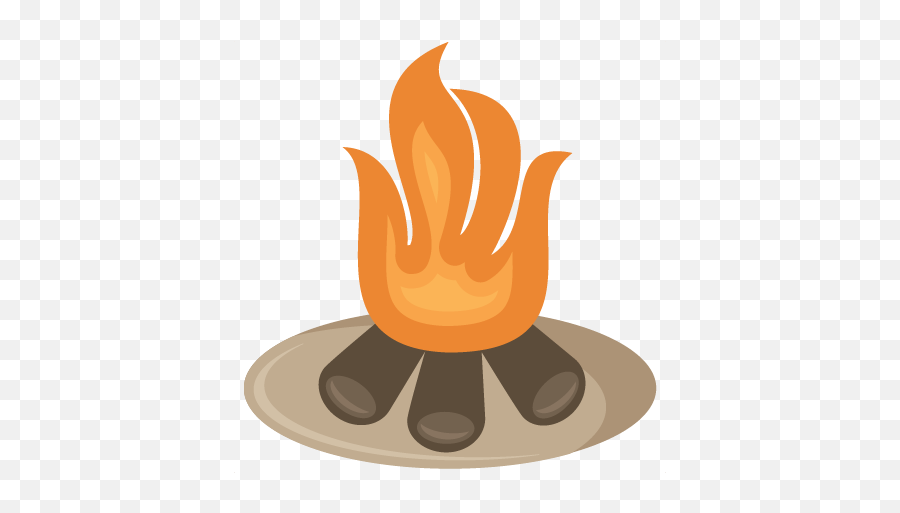 Campfire 4 Clipart - Camp Fire No Background Emoji,Campfire Emoji