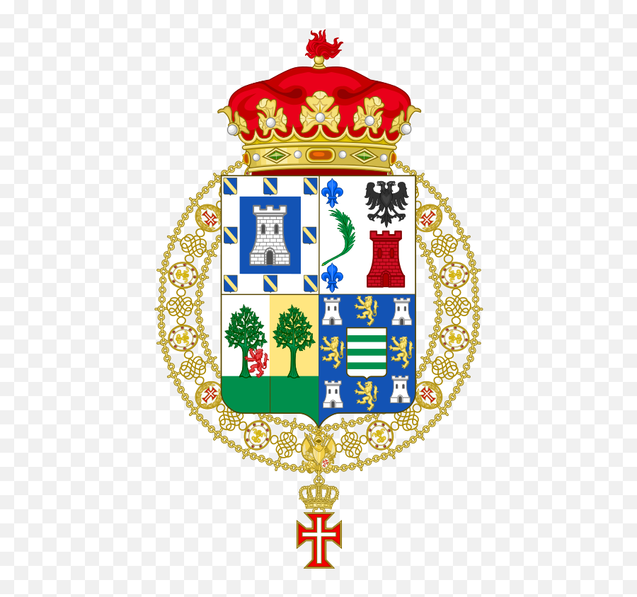 Coat Of Arms Of Claudio López 2nd - Bourbon Parma Coat Of Arms Emoji,All Emojis In Order