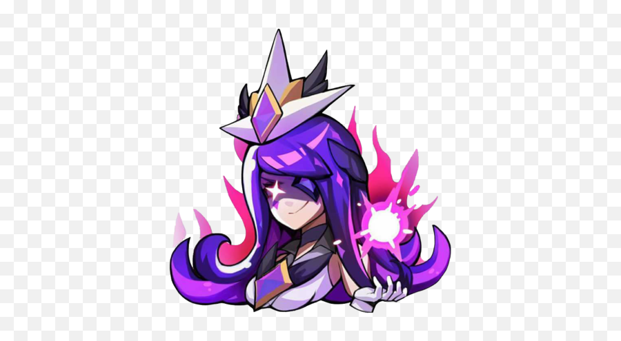 Pin - Star Guardian Syndra Chibi Emoji,League Of Legends Emoji