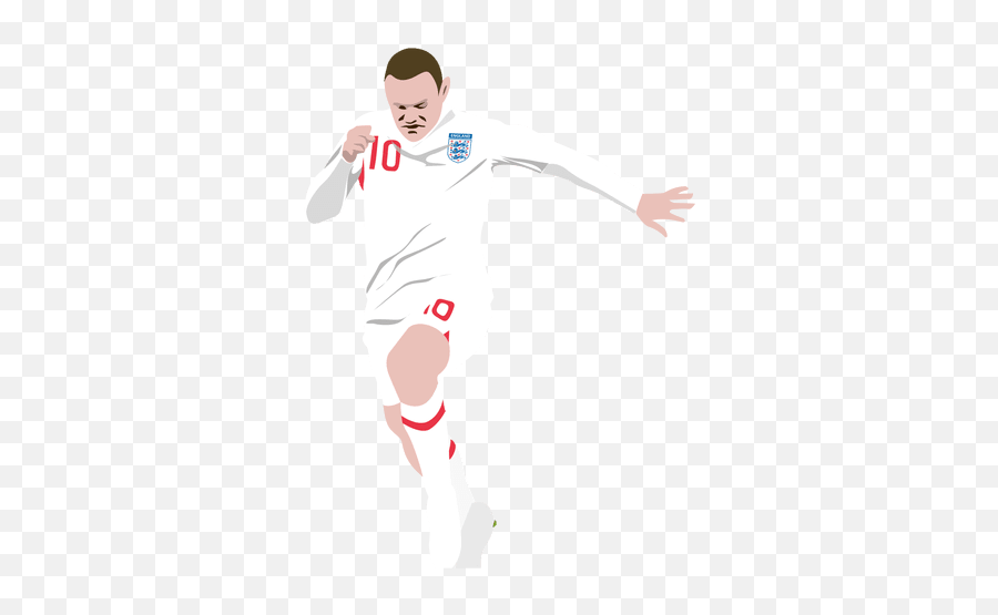 Wayne Rooney Cartoon - Transparent Png U0026 Svg Vector File Illustration Emoji,Muscle Emoticon