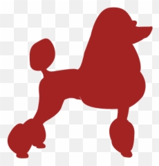 Poodle Svg Transparent Png Clipart Free Download - Silhouette Poodle Png Emoji,Poodle Emoji