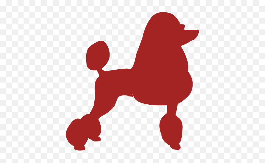 Poodle Svg Transparent Png Clipart Free Download - Silhouette Poodle Png Emoji,Poodle Emoji