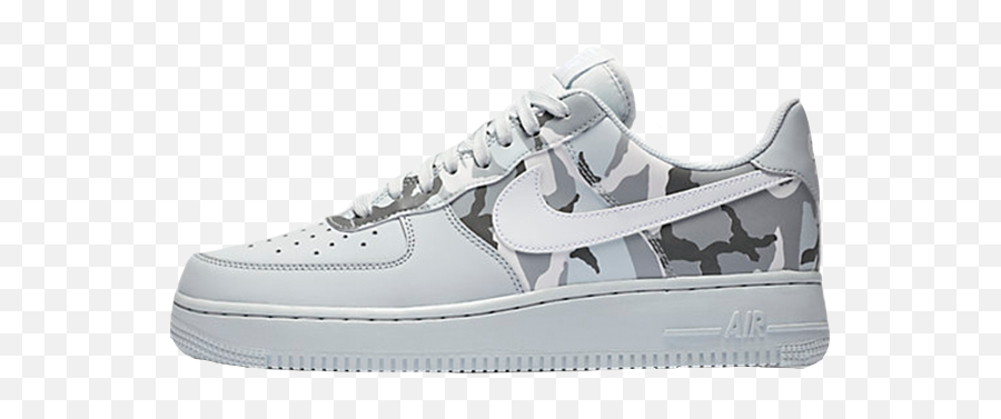 Nike Air Force 1 Transparent Png - Air Force 1 Grey Camo Emoji,Emoji Air Force One