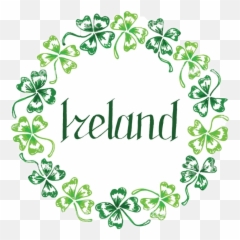 Largest Collection of Free - toEdit irish Stickers PicsArt Shamrock Circle Emoji