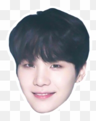 Emoji Stickers Transparent Png - Bts Suga Head