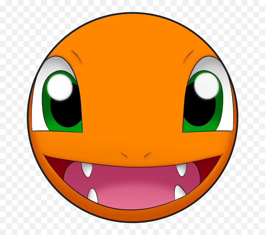 Pokemon Faces Clipart - Charmander Face Clipart Emoji,Pokeball Emoticon