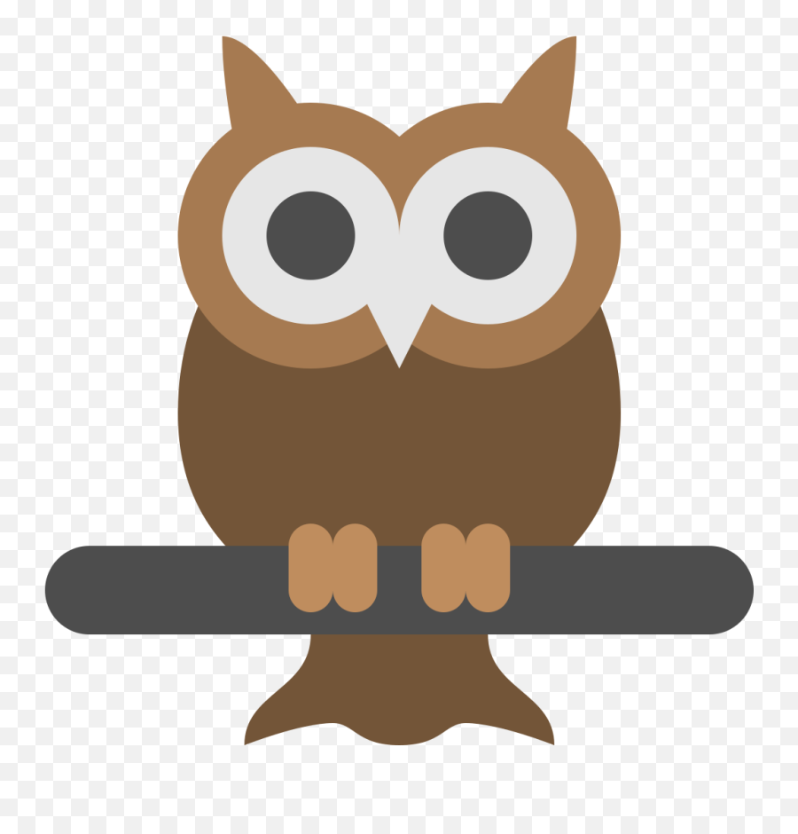 Owl Icon Flat Free Sample Iconset Squid Ink - Owl Icon Png Emoji,Emoji Owl