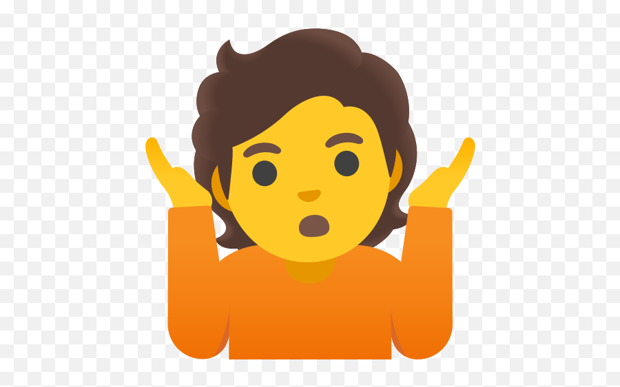 Person Shrugging Emoji - Dont Know Emoji Png,Shrug Emoji