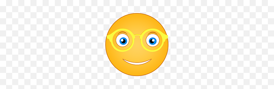 About - Happy Emoji,Emoji With Glasses