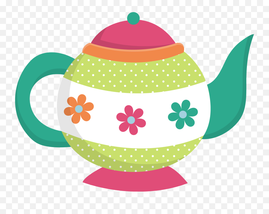 Pink Vintage Teapot Clipart - Pot Of Tea Clipart Emoji,Teapot Emoji